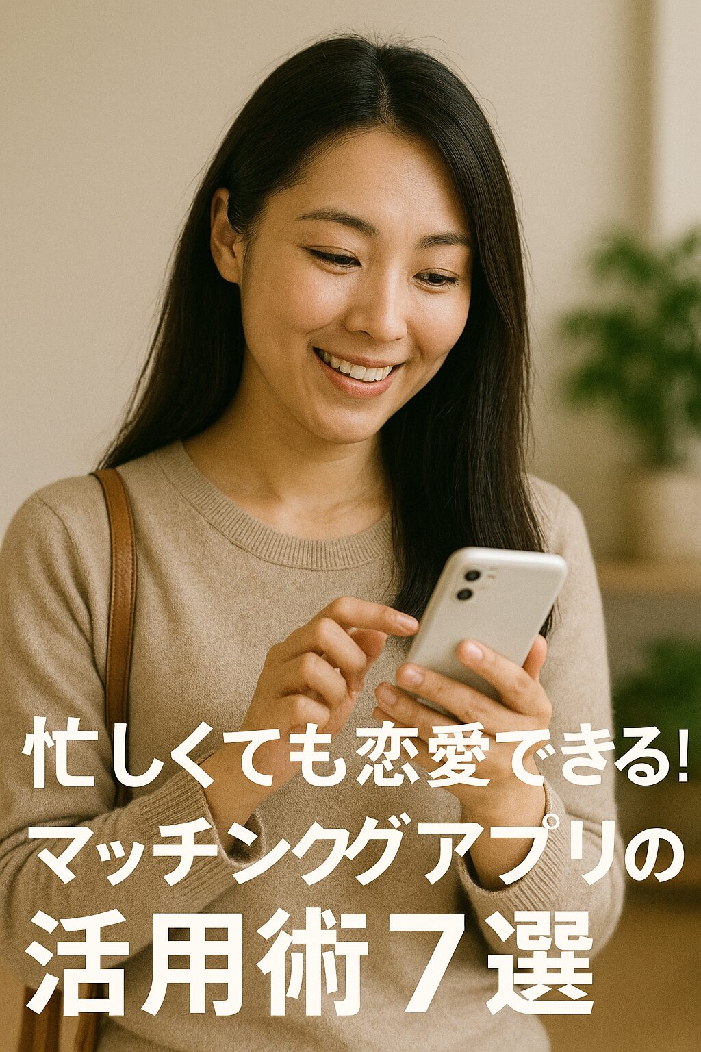 忙しくても恋愛できる！マッチングアプリの活用術7選